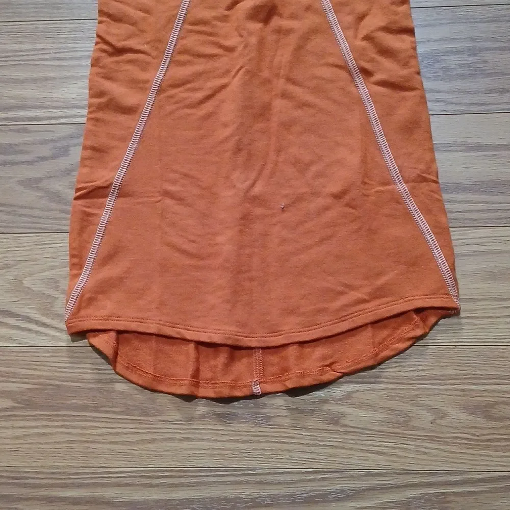 Toora Loora rust orange short sleeve fall dress Sz 3T  Super Soft